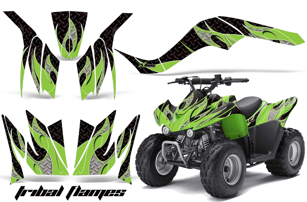 Kawasaki KFX90 Graphics Kit TF GB